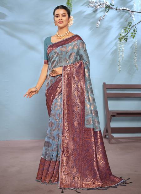 Sangam Vasu Pujya 5 Exclusive Wear Wholesale Saree Collection
